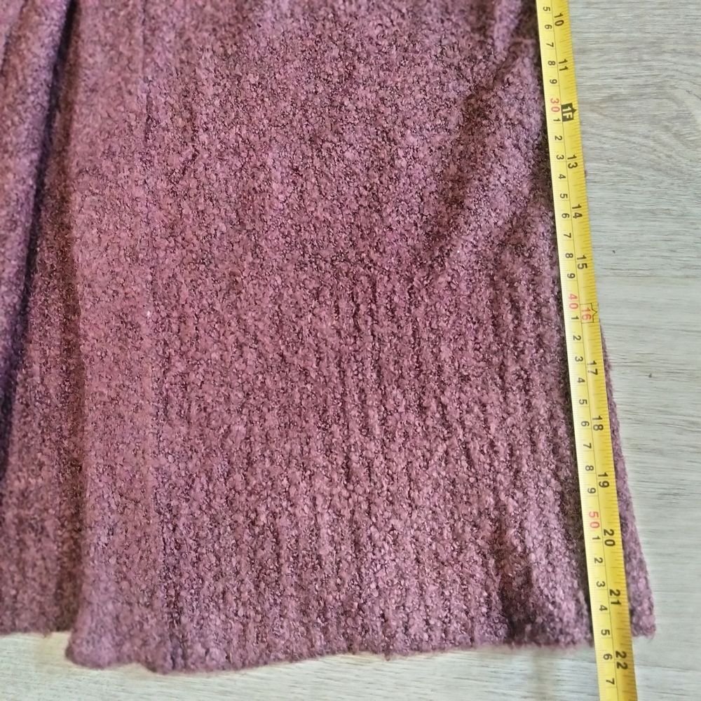 LOFT Deep Purple Sleeveless Cardigan Sweater - Picture 6 of 6